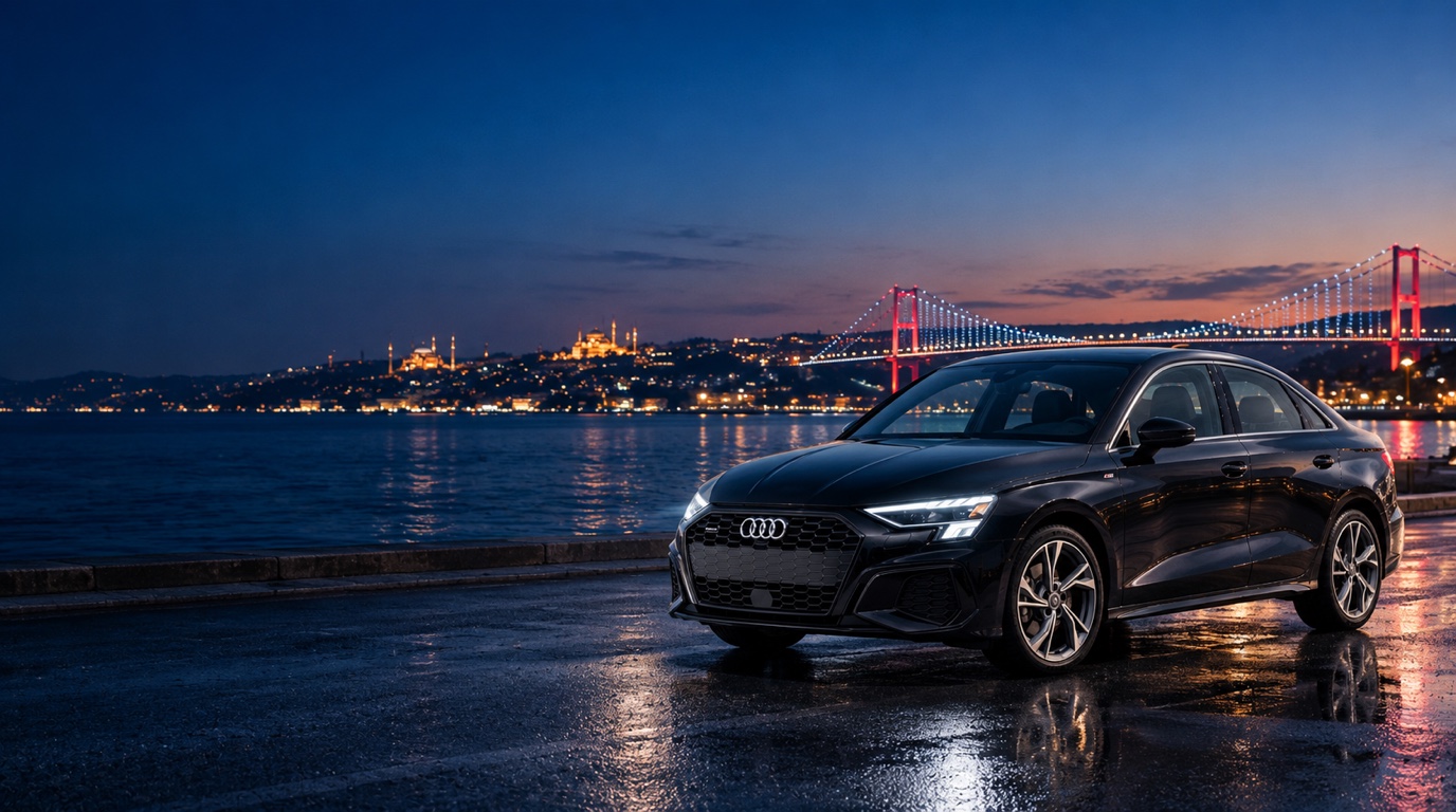 Audi A3 Sedan — İstanbul — Boğaz Kıyısı